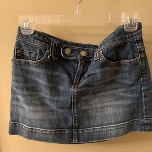 American Eagle Jean Mini Skirt Size 2
